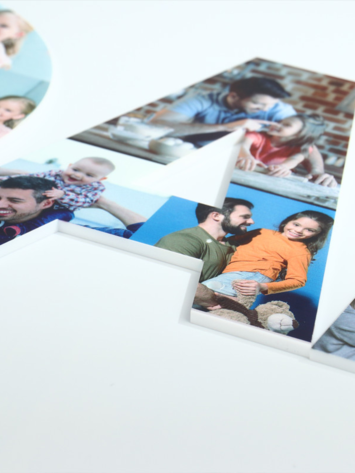 UnusualStandout #210 Personalized DAD Letter Photo Collage