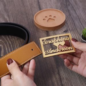 UnusualStandout #53 Custom Name Belt