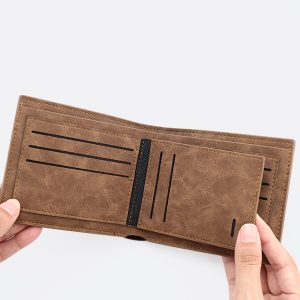 UnusualStandout #554 Custom Puzzle Leather Tri-fold Wallet