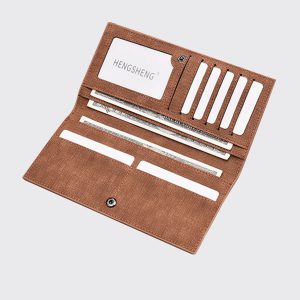 UnusualStandout #559 Personalized Photo Men's long wallet GRAY