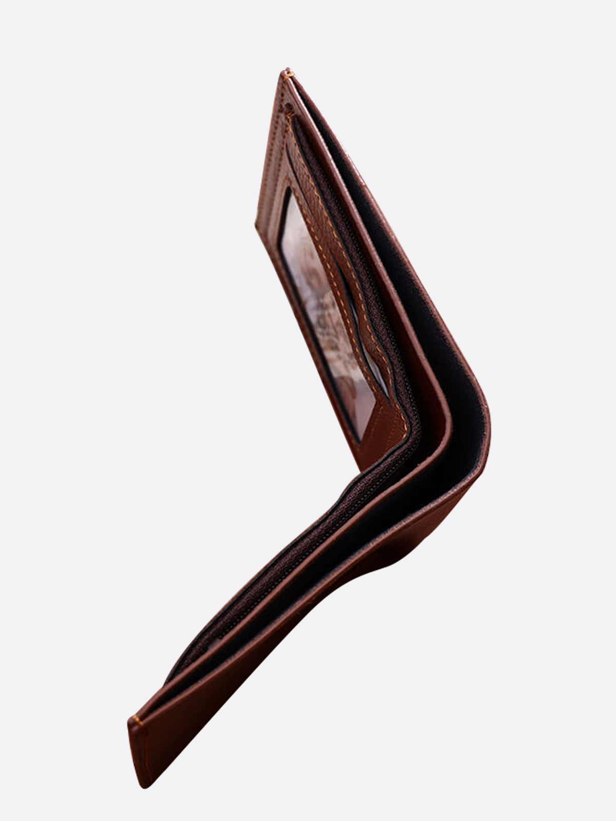 UnusualStandout #560 Custom Soft Leather Horizontal Photo Men's Wallet