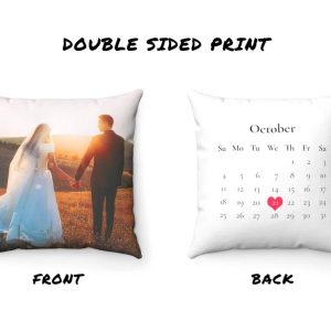 UnusualStandout #653 Personalized Calendar Photo Blanket Blanket